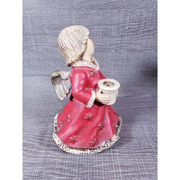 Goebel Germany Vintage 1966 Angel FIGURE Candle Holder HX328 WITHOUT MUSIC BOX - Picture 3 of 8